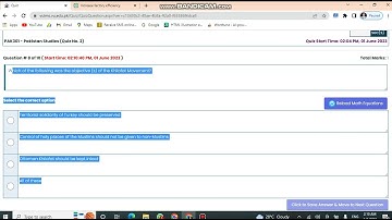 Pak301 solved quiz 10/10 past paper  Midterm Preparation with