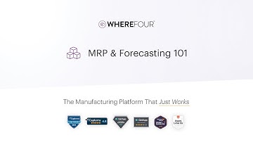 MRP & Forecasting 101: How Wherefour ERP Helps You Plan with Precision