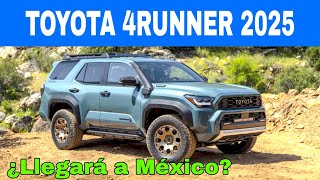 NUEVA TOYOTA 4RUNNER 2025, ESTAS SON SUS ACTUALIZACIONES by Volante Sport 633 views 1 month ago 3 minutes, 41 seconds