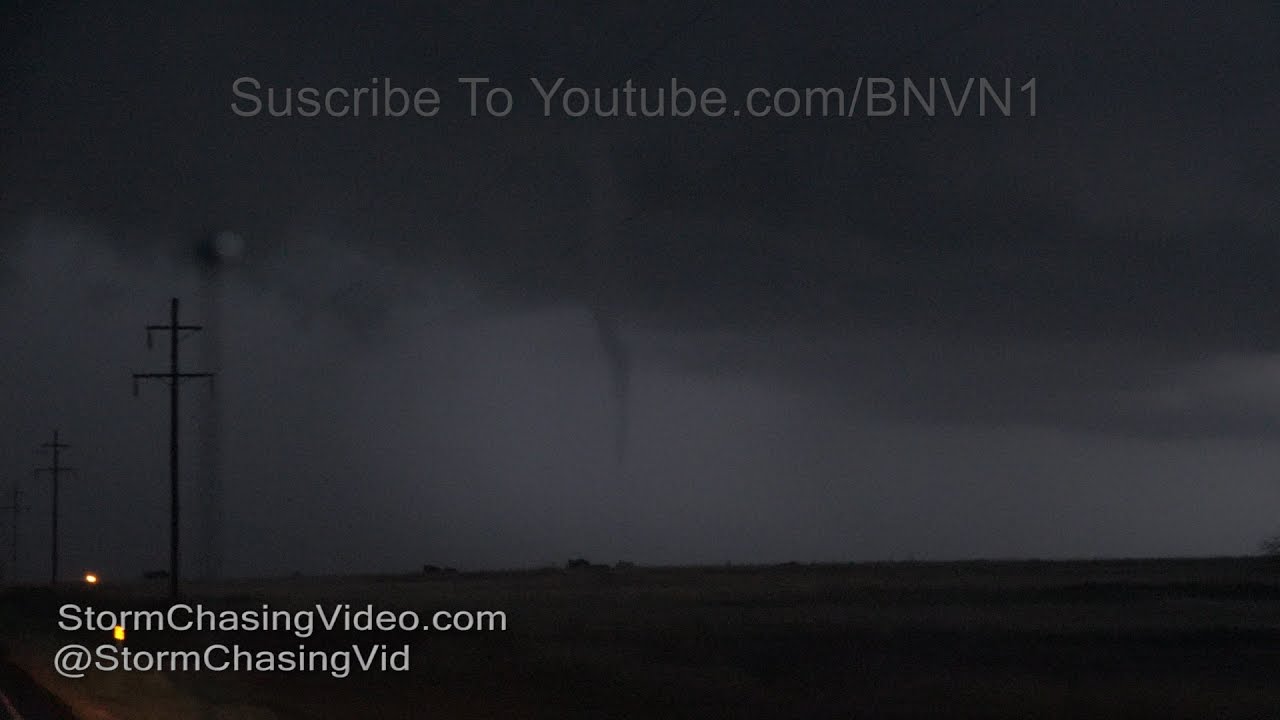 Rope Tornado Near Morton, TX - 5/9/2017