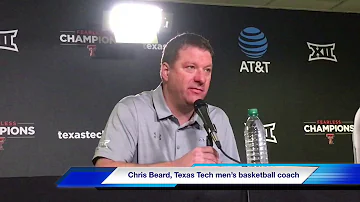 Texas Tech men’s basketball coach Chris Beard discusses Kansas State