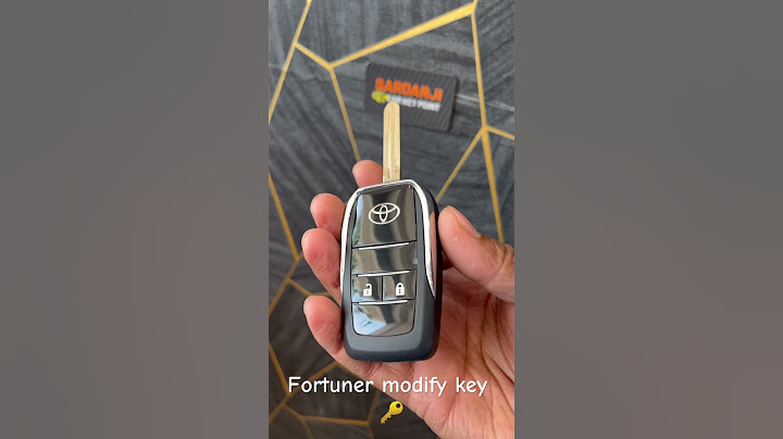 Toyota Fortuner Innova modify key 🔑 #toyota #fortuner #innova #modified #key #trending #shortvideo￼
