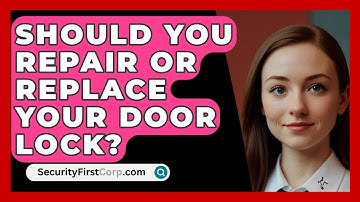 Should You Repair Or Replace Your Door Lock? - SecurityFirstCorp.com