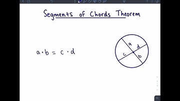 Segments of Chords Theorem (Geometry)