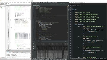 Using C++ , Python and Shell Script to search a CSV data file