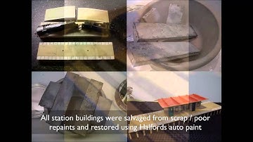 Hornby Dublo 3 rail layout construction