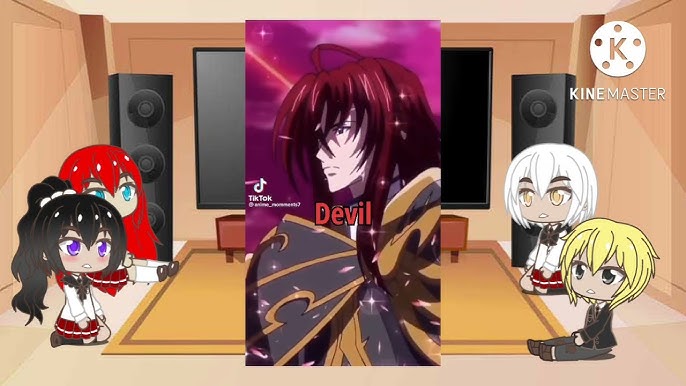 High school dxd reagindo ao issei as 