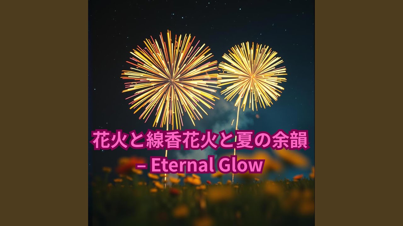 金魚すくいと浴衣と夜空の花 – Floating Light（Fireworks Night