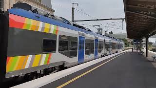B83500Régiolis Strasbourg Ville Nancy Ville En Gare De Lunéville
