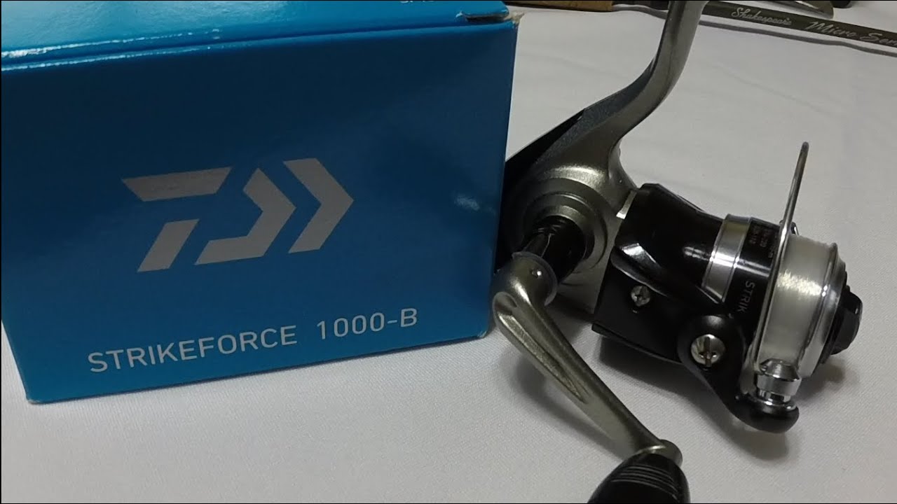 Daiwa Strikeforce 1000 spinning reel Unboxing/Review 