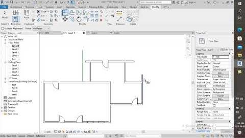Move, Trim& Extend, Copy, Align, Split and Offset Commands in Revit