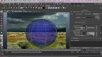 Maya Tutorials: 61-Using the Ramp Shader.mov