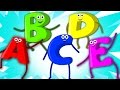 Five Little Alphabets | Nursery Rhymes | Kids Song