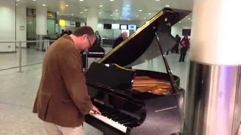 Paul Koury on the Piano