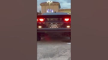 Extremely Loud Cammed Camaro SS With Open Headers Shuts Meet Down While Parking!!!