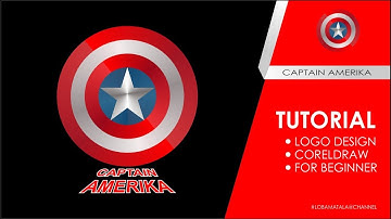 how to make Captain America shield in | Corel Draw