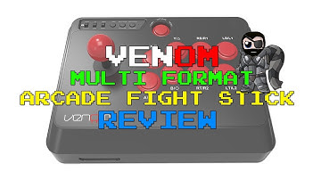Venom Multi Format 8-Button Arcade Fight Stick Review