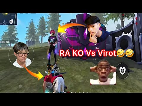 RA KO Vs Virot😱🤣##frrefire 
