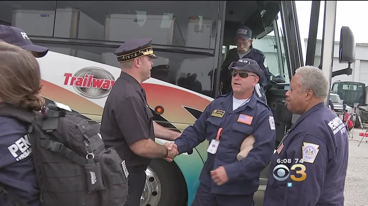 Task Force One Receives Hero's Welcome As They Return Home From Hurricane Relief