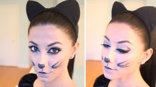 Kitty Cat Halloween MakeUp