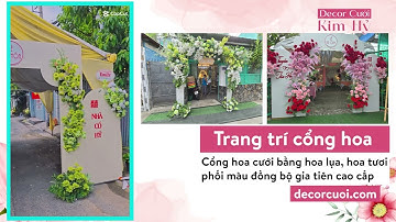 Decor Gia Tiên Kim Hỷ - Trang trí cưới hỏi, cổng hoa lễ dạm ngõ, vu quy, tân hôn, đính hôn tại TpHCM