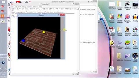 VPython Visualisation - Two Ball Collision