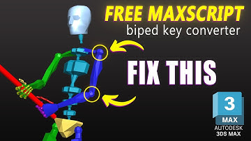 Fix Elbow and Clavicle Rotation on Mocap Animations with 3ds Max Biped