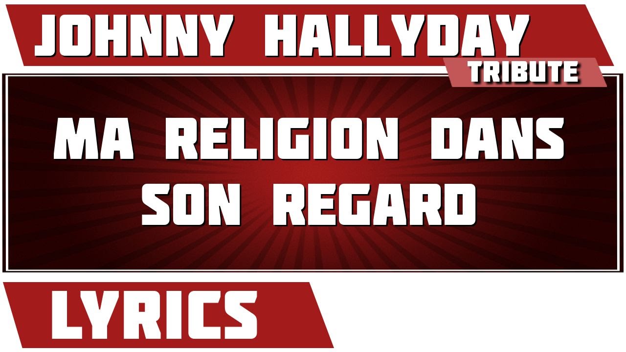 Johnny Hallyday Ma Religion Dans Son Regard