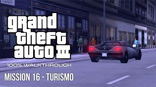 GTA III 100% Walkthrough: Mission 16 - Turismo