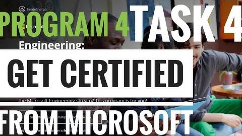 Microsoft Virtual Internship Task 4 - Program 4| Realize the impact of a positive first impression