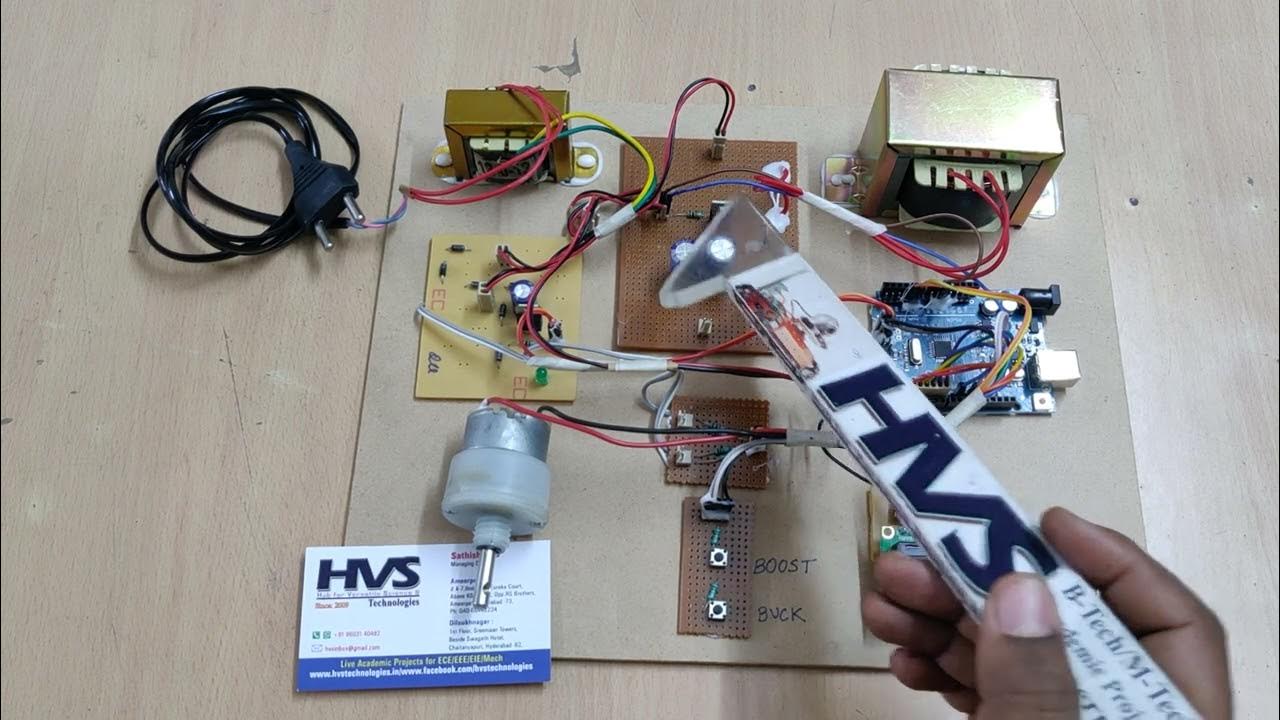 Buck-Boost converter with constant power using Arduino UNO - YouTube