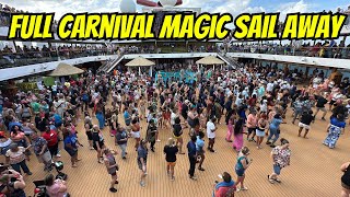 Full Sail Away Party on Carnival Magic
