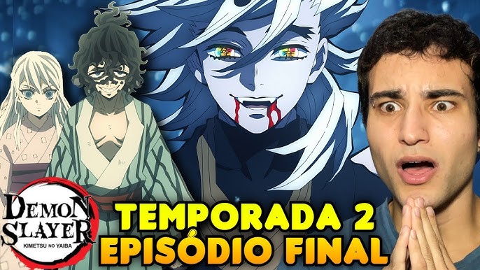 REACT: DEMON SLAYER (Kimetsu No Yaiba) 3 Temporada Episódio 7/O LUA  SUPERIOR 4 SE FUNDIU! 