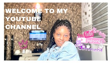 MY FIRST YOUTUBE VIDEO! Introduction to my channel.. Welcome!