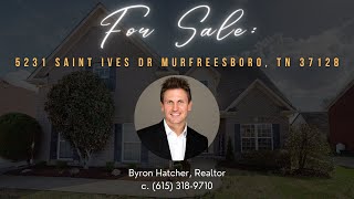 5231 Saint Ives Dr Murfreesboro, TN 37128