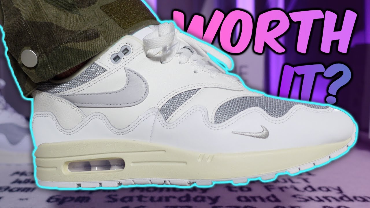 Watch Before You Buy Them Nike Air Max 1 x Patta Waves White Review/On-Feet!!! - YouTube