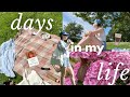summer days in my life | trying to be productive, working out &amp; solo time | vlog