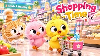 Shopping time with yellow and Pinky  