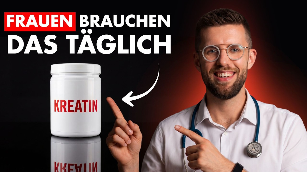 Das passiert, wenn Frauen jeden Tag KREATIN nehmen.
