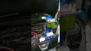 Промывка системы кондиционера на Peugeot 307