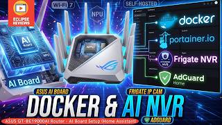 Turn Your ASUS BE19000AI Into a Home Server! (Full AI Board, Docker & Home Assistant Guide)