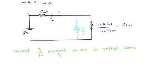 Source transformation problem solution | Electrical Engineering
