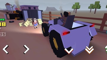 I stopped by to help out my friend - Blocky Farming And Racing Simulator | Play Game Android & IOS