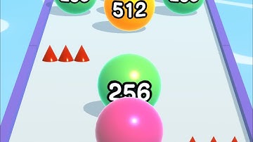 Ball run 2048 - All Levels Gameplay Android iOS 7