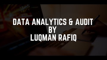Data Analytics & Audit - (AAA / P7)