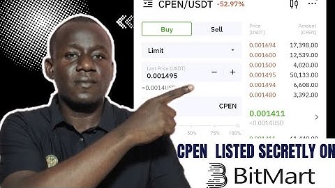 Cpen Secretly Listed on BitMart Before Official Date!