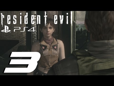Resident Evil HD Remaster (PS4) - Chris Walkthrough Part 3 - Rebeccau0027s Piano u0026 Wind Crest