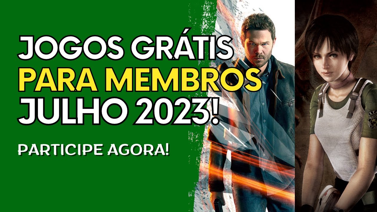 VÍDEO PREMIADO PARA MEMBROS: JOGOS GRÁTIS AGORA, PARTICIPE JÁ! 