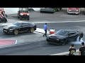 Shelby GT-H vs  Hellcat Widebody Challenger - drag racing muscle cars