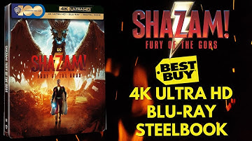 Shazam! Fury of the Gods Best Buy Exclusive 4K Ultra HD Blu-ray Steelbook